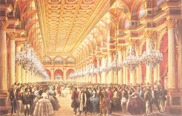 1854 Bal à l'hotel de ville