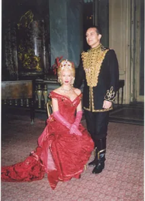 Novembre 2002 : Bal d'hiver "Anna Karénine" au château de Ferrières en Brie (77)