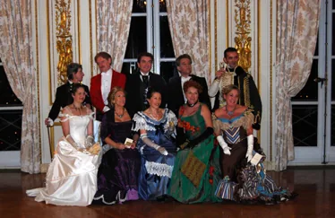 Novembre 2008 : Bal d'hiver au Pavillon de Musique de la comtesse du Barry (78)
