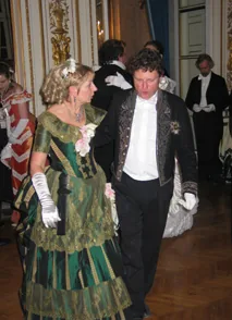 Novembre 2008 : Bal d'hiver au Pavillon de Musique de la comtesse du Barry (78)