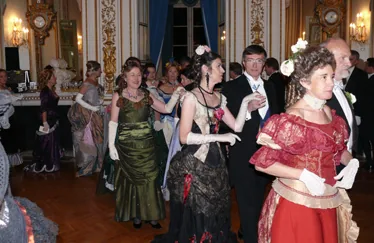 Novembre 2008 : Bal d'hiver au Pavillon de Musique de la comtesse du Barry (78)