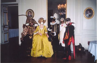 Mars 2002 : Bal masqué au château de Breteuil
