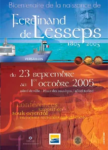 Septembre 2005 : Bicentenaire de la naissance de Ferdinand de Lesseps, organisé par la municipalité et l'association "le bal côté Versailles", avec la participation de Carnet de Bals