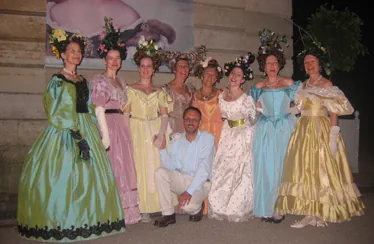 Mai 2007 : Animation "Marie-Caroline, duchesse de Berry - Entre Cour et Jardin" au château Sceaux (92)