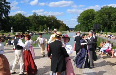 Septembre 2004 : Journée du Patrimoine au château de Breteuil Thème de l'Entente Cordiale Franco-Britannique