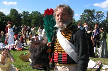 Septembre 2005 : Journée du Patrimoine 1er empire au château de Breteuil Thème du bicentenaire de l'installation des académies au quai Conti par Napoléon 1er