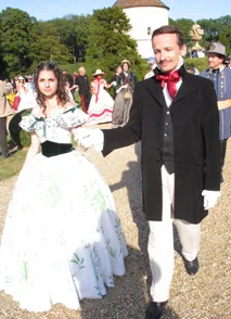 Septembre 2008 : Animation publique "Autant en emporte le vent" au Chateau de Breteuil