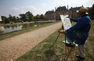 Septembre 2009 : Animation publique "Bal des Canotiers " au Chateau de Breteuil