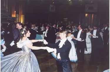 Mai 2000: Bal de printemps au château de Ferrières en Brie (77)