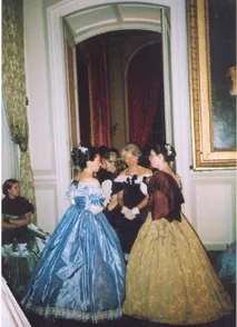 Mai 2001: Bal de printemps au château de Champlâtreux (95)