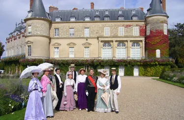 Septembre 2006 : Animation publique "Entente Cordiale" pour la St Lubin à Rambouillet (78)