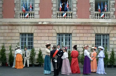Septembre 2006 : Animation publique "Entente Cordiale" pour la St Lubin à Rambouillet (78)