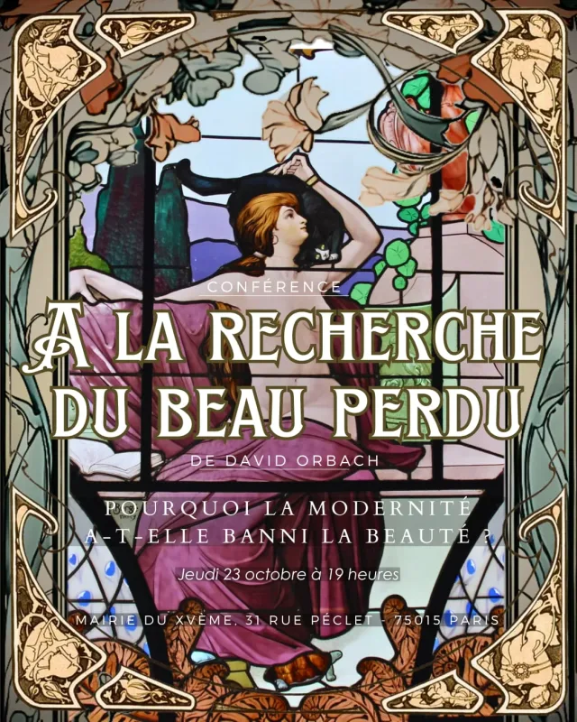 Couverture du livre À la recherche du beau perdu