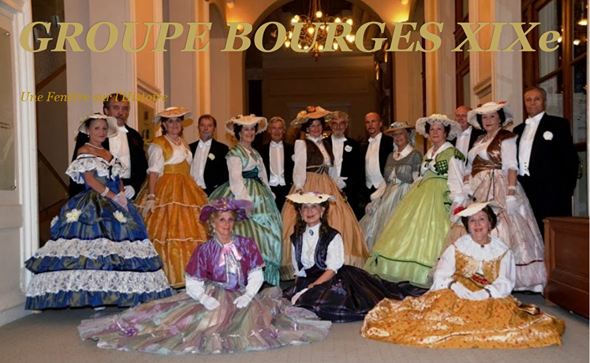 Le groupe Bourges XIXe · photographie