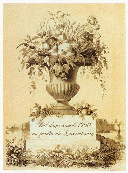 Jardin du Luxembourg · galerie Carnet de Bals