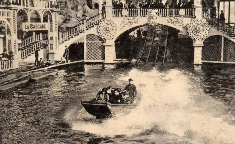 L attraction La Cascade a Magic City 1910